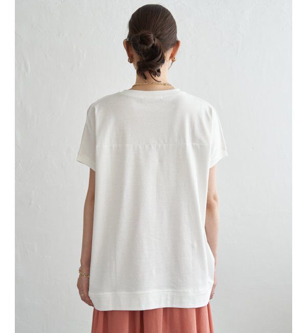 ikka「【接触冷感】ロゴフォトチュニックTシャツ」|その他|