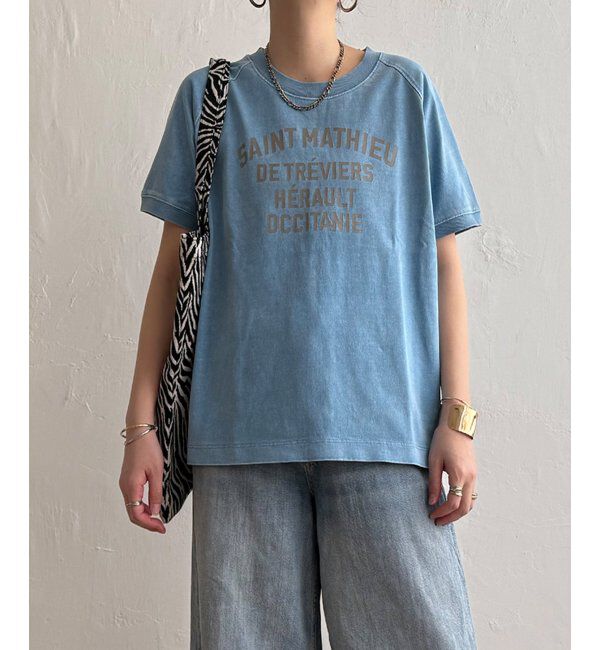 Lbc with Life「製品染めプリントTシャツ」|Tシャツ・カットソー|