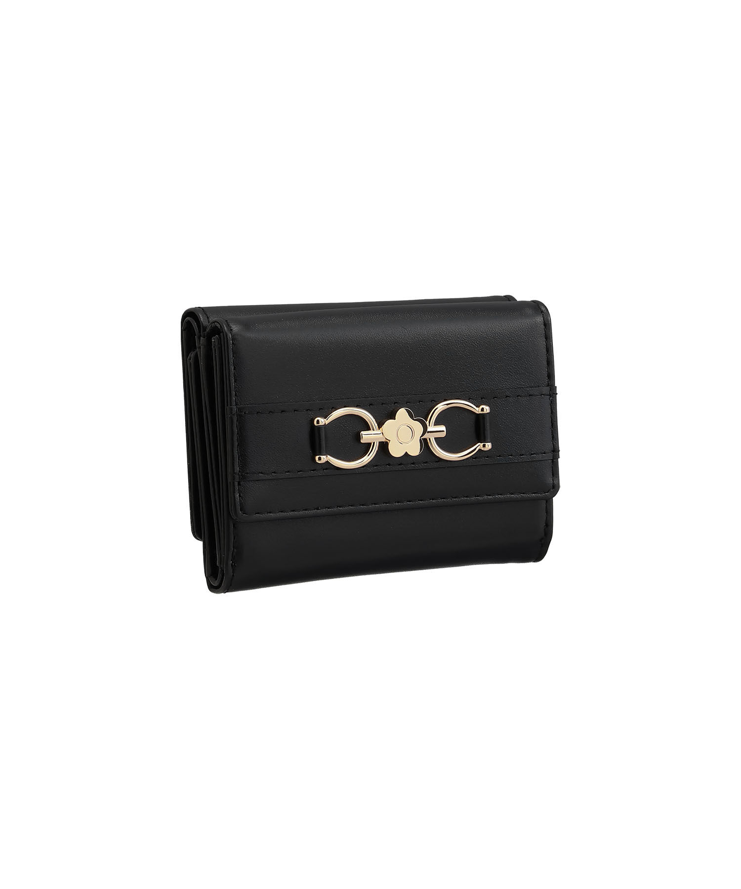 MARY QUANT「ビットメタル ミニウォレット」|財布|