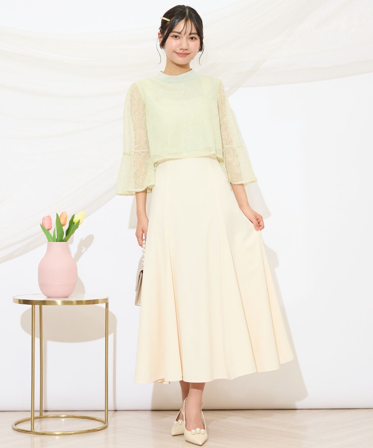 WILLSELECTION「袖フレアスパンコールブラウス」|その他|