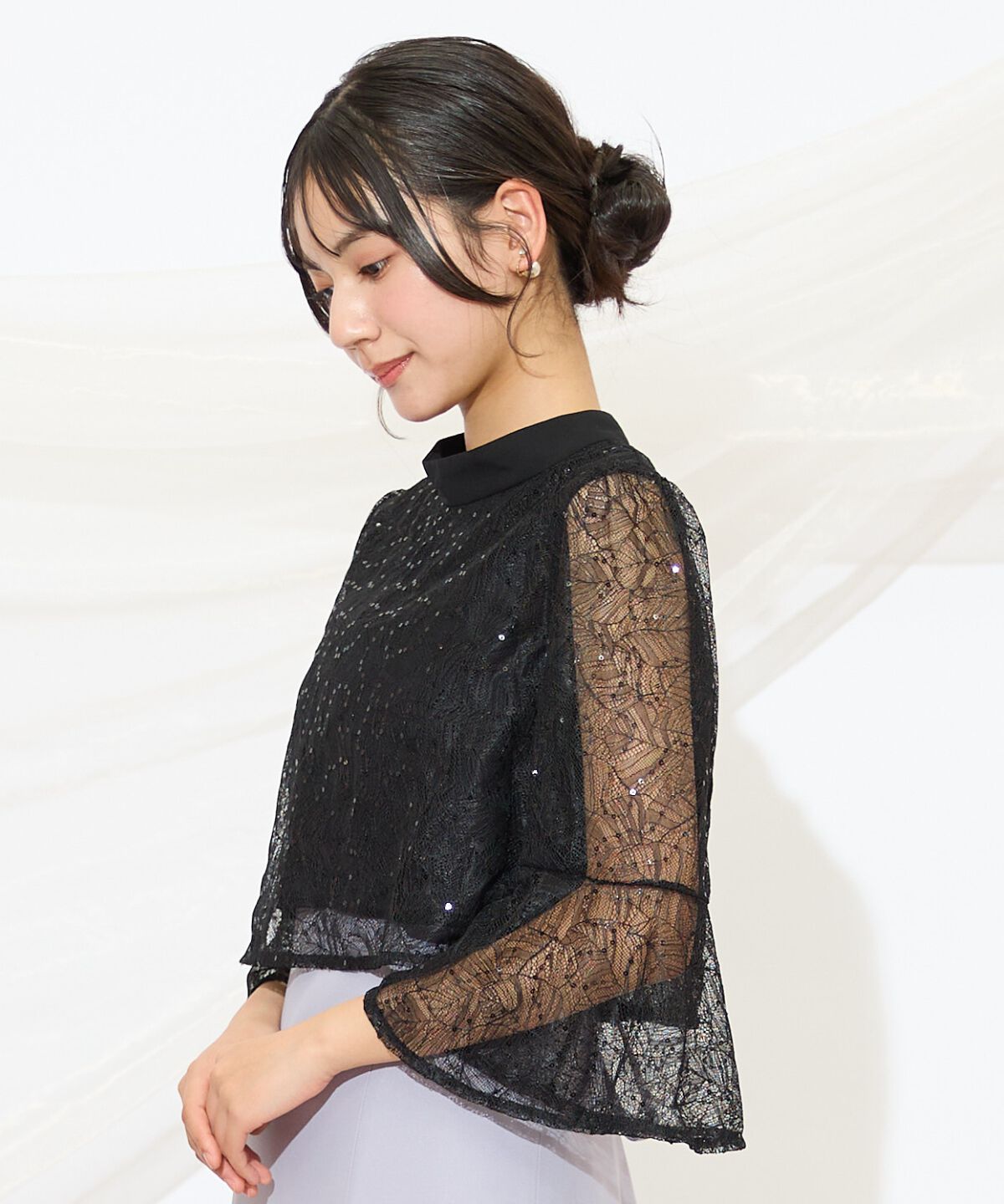 WILLSELECTION「袖フレアスパンコールブラウス」|その他|