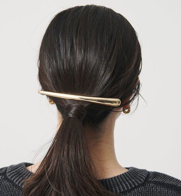 BEAUTY&YOUTH UNITED ARROWS「＜JAMIRAY＞Drop ロング ヘアクリップ」|ヘアバンド|GOLD