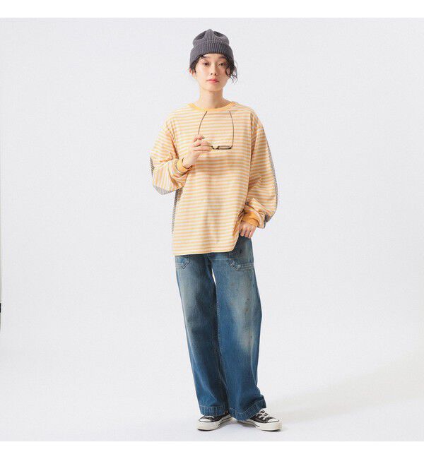 BEAMSBOY「スウィッチ ボーダー ロングスリーブ」|Tシャツ・カットソー|