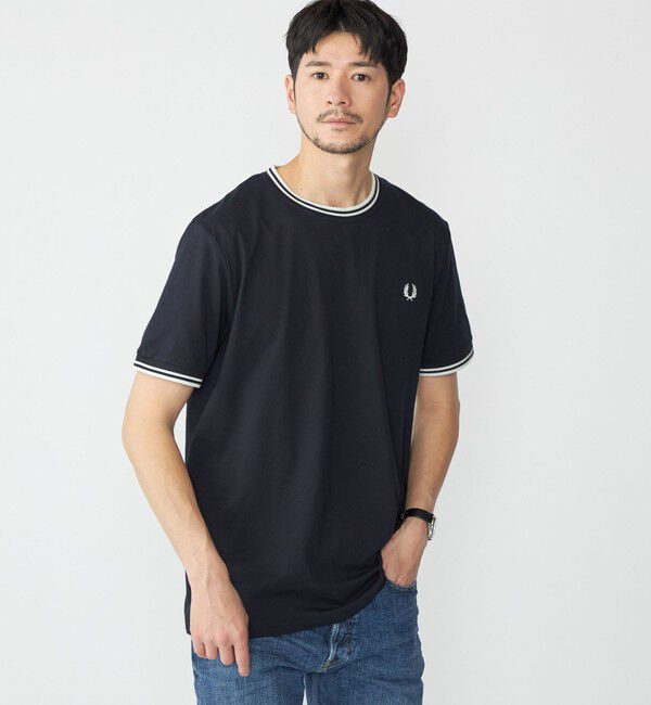 SHIPS「FRED PERRY: M1588 TWIN TIPPED Tシャツ」|Tシャツ・カットソー|
