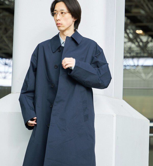 SHIPS「City Ambient Products: リラックス ステンカラー コート」|その他|