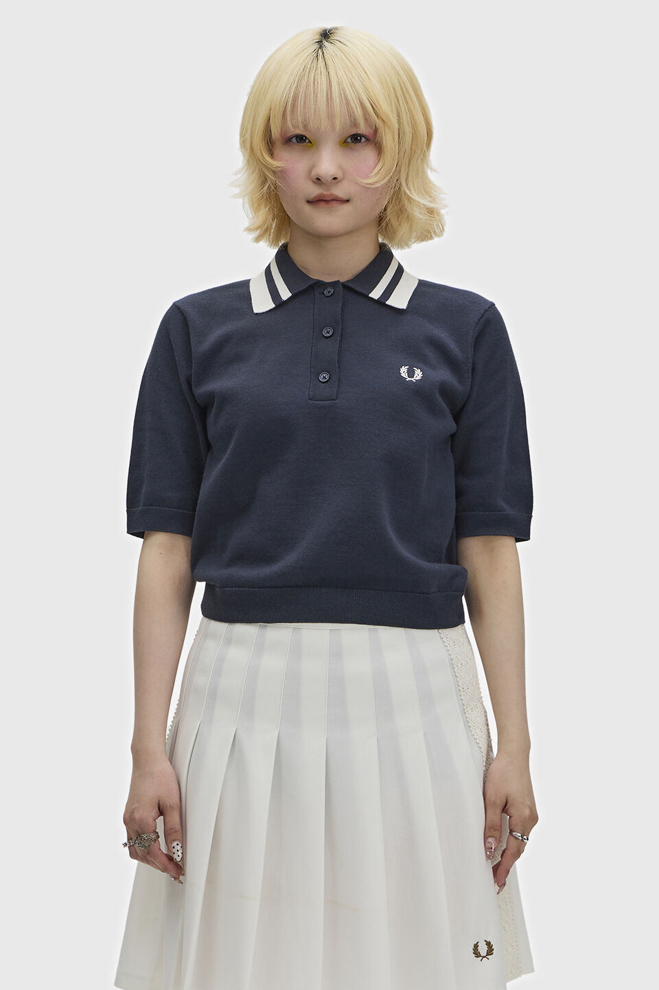 FRED PERRY 「Bold Twin Tipped Knitted Shirt」|ポロシャツ|