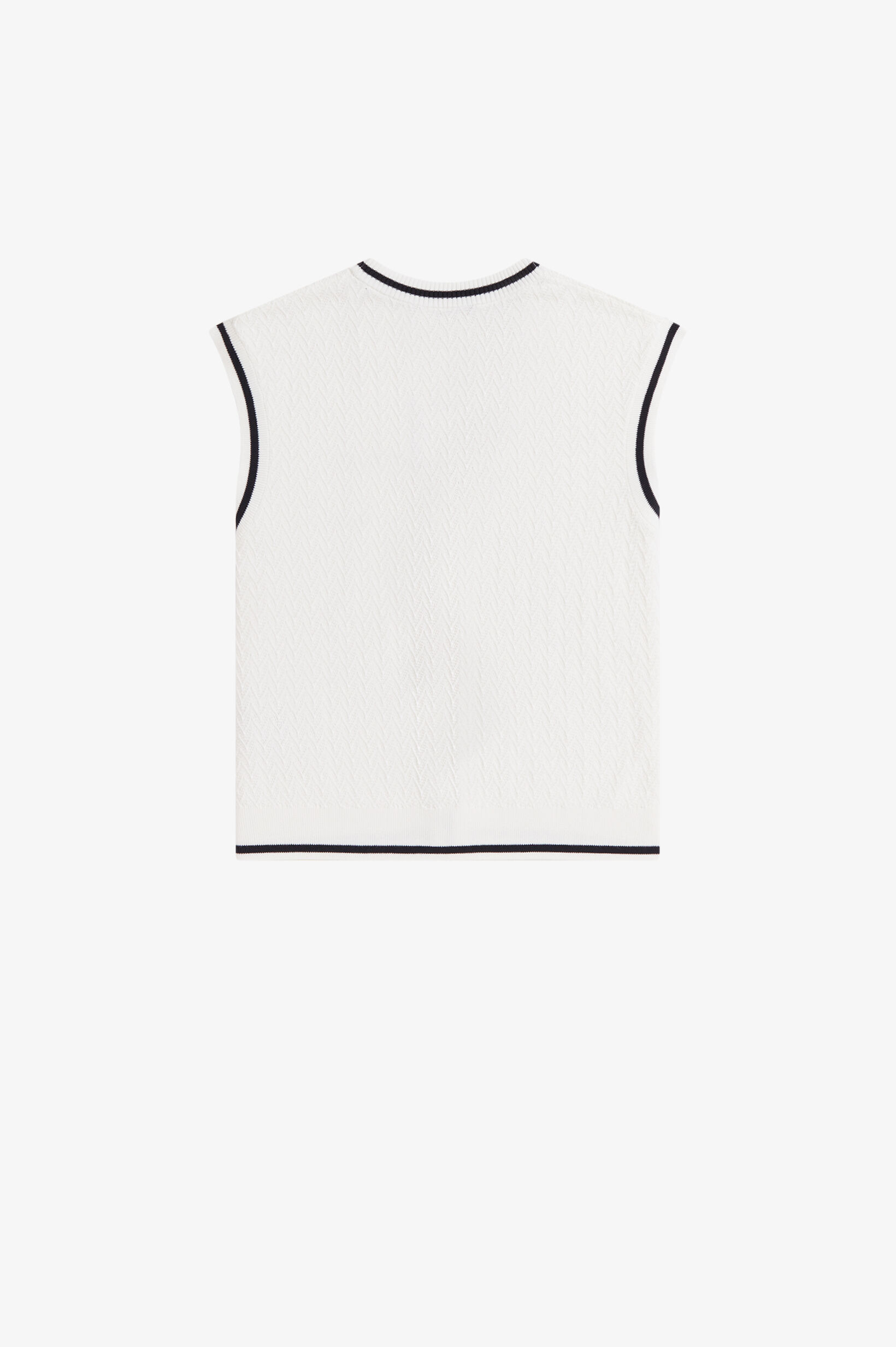 FRED PERRY 「Button Through Textured Knit Tank」|タンクトップ|