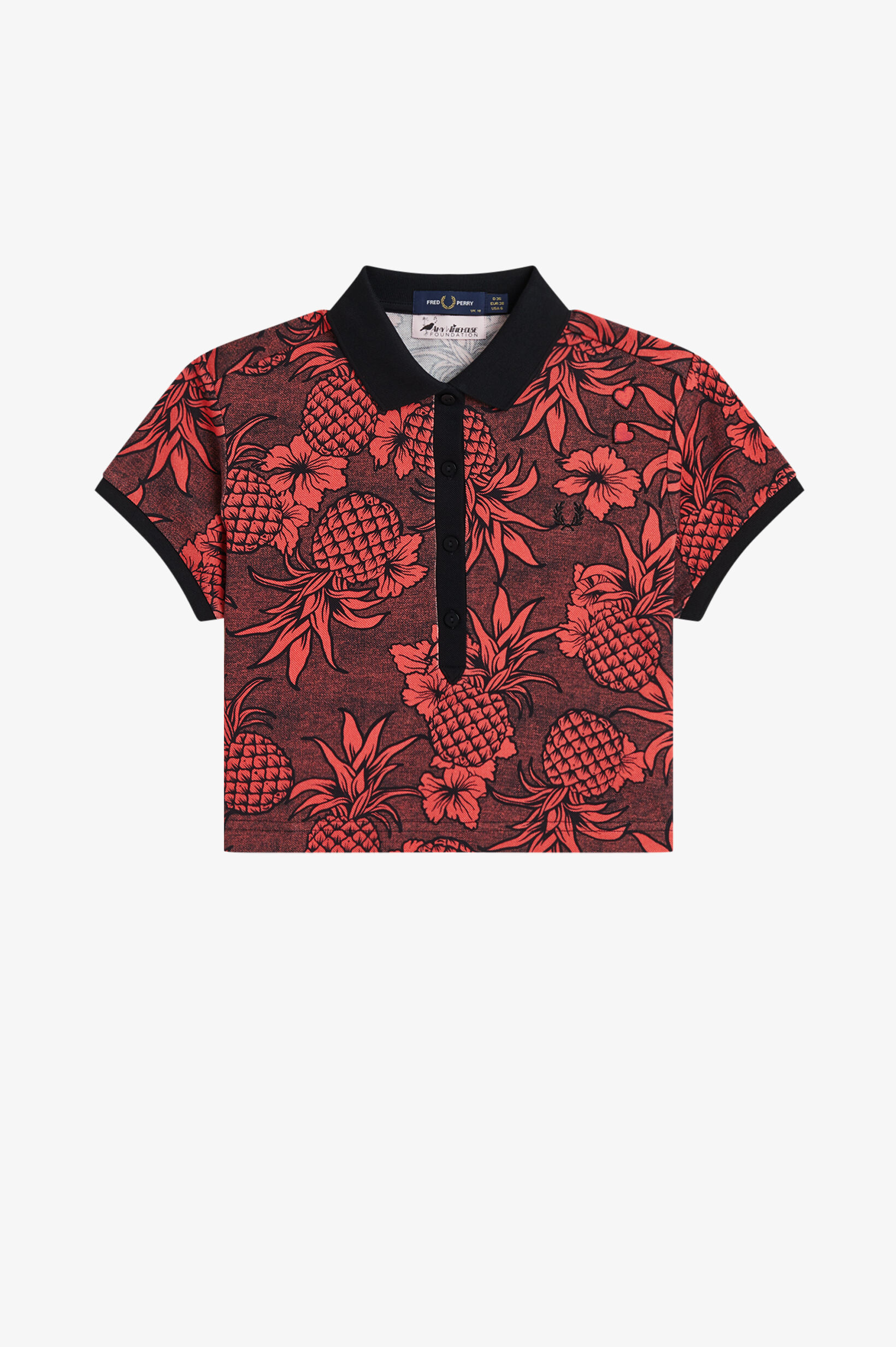 FRED PERRY 「Amy Winehouse Printed Polo Shirt」|ポロシャツ|