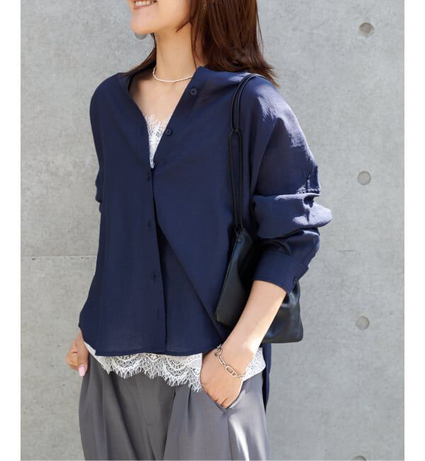 OUTDOOR PRODUCTS Usual Things「追加レ ーヨンリネンシャツ」|シャツ・ブラウス|