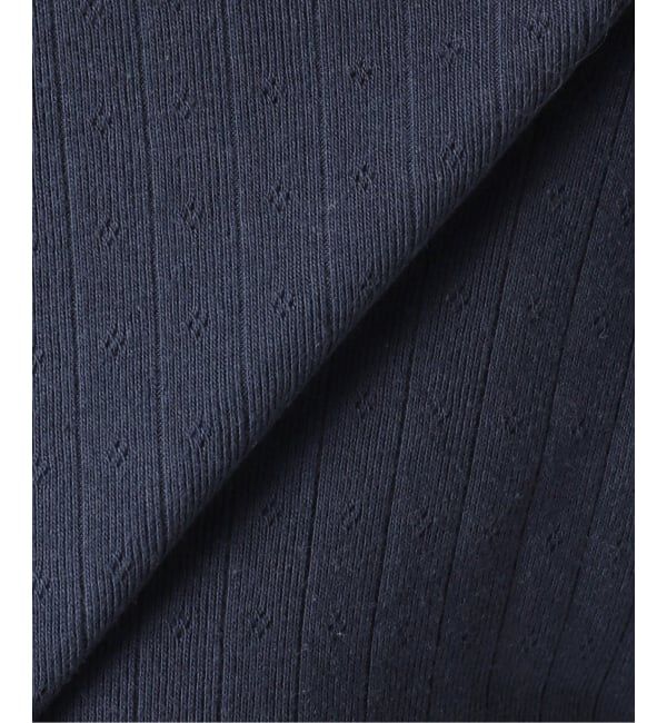 OUTDOOR PRODUCTS Usual Things「フラワーアイレットリブカーディガン」|カーディガン|