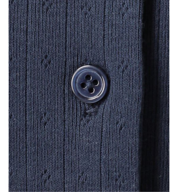 OUTDOOR PRODUCTS Usual Things「フラワーアイレットリブカーディガン」|カーディガン|