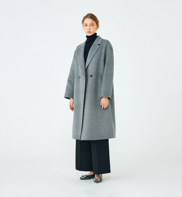 Ballsey「ウールカシミヤリバー チェスターコート」|チェスターコート|