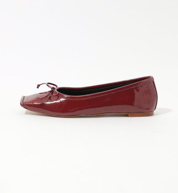 TOMORROWLAND GOODS「CHEMBUR SQ FLAT STUDS BALLET シューズ」|バレエシューズ|