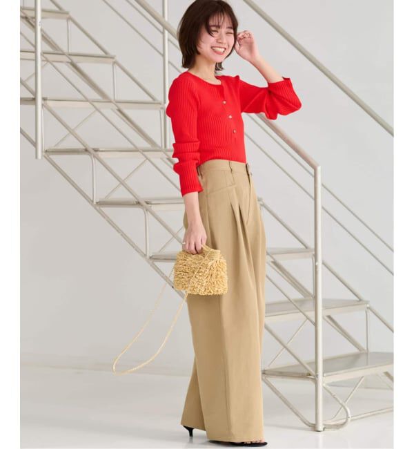 JOURNAL STANDARD relume「《追加4》2タックワイドパンツ」|チノ|