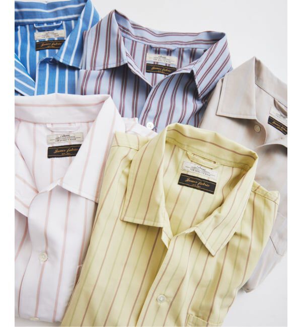 JOURNAL STANDARD relume「JAMES FABRIC / ジェームスファブリック レーヨンブレンド ストライプ シャツ」|シャツ・ブラウス|