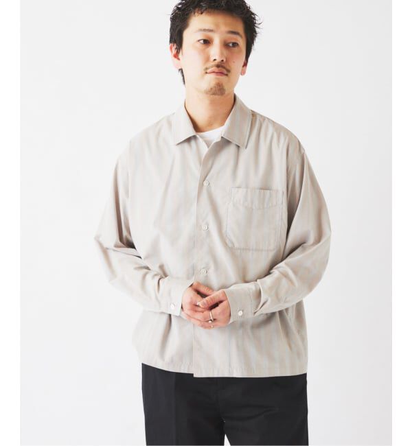 JOURNAL STANDARD relume「JAMES FABRIC / ジェームスファブリック レーヨンブレンド ストライプ シャツ」|シャツ・ブラウス|