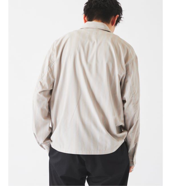 JOURNAL STANDARD relume「JAMES FABRIC / ジェームスファブリック レーヨンブレンド ストライプ シャツ」|シャツ・ブラウス|