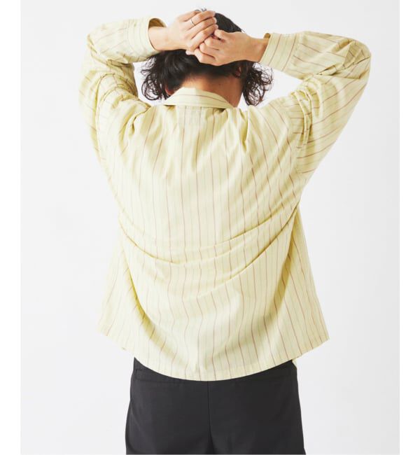 JOURNAL STANDARD relume「JAMES FABRIC / ジェームスファブリック レーヨンブレンド ストライプ シャツ」|シャツ・ブラウス|