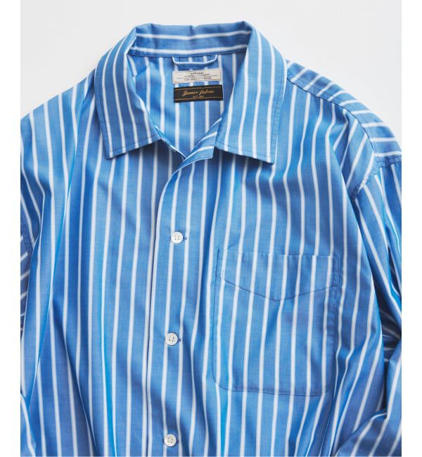 JOURNAL STANDARD relume「JAMES FABRIC / ジェームスファブリック レーヨンブレンド ストライプ シャツ」|シャツ・ブラウス|