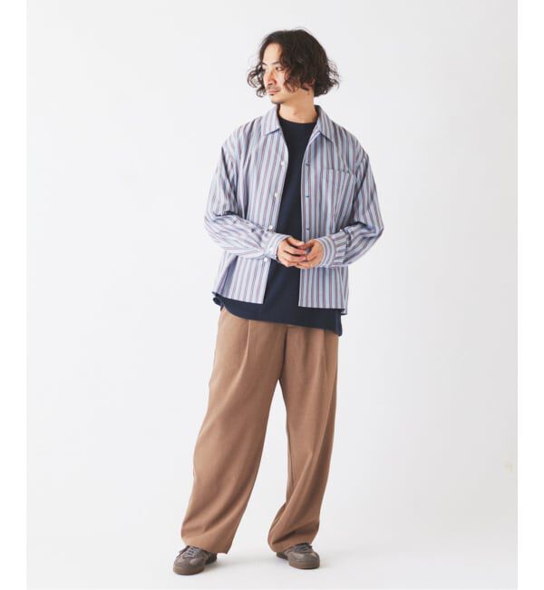 JOURNAL STANDARD relume「JAMES FABRIC / ジェームスファブリック レーヨンブレンド ストライプ シャツ」|シャツ・ブラウス|