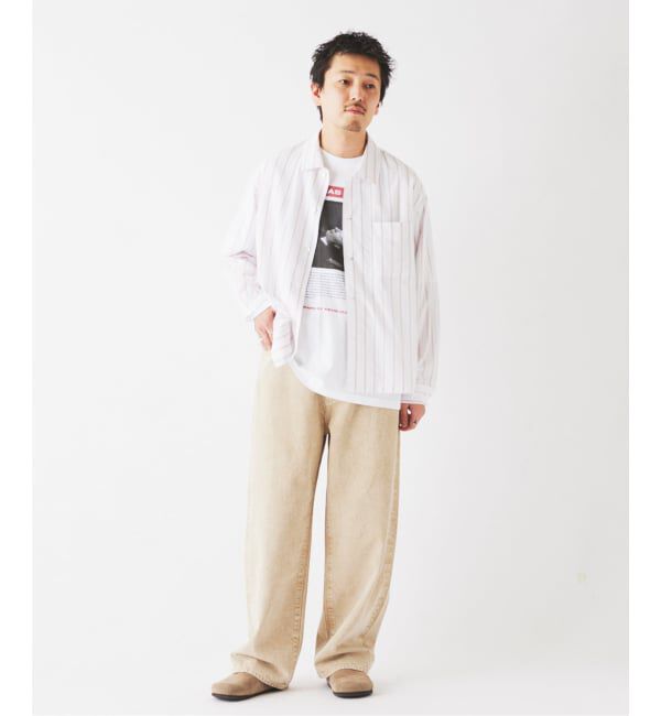 JOURNAL STANDARD relume「JAMES FABRIC / ジェームスファブリック レーヨンブレンド ストライプ シャツ」|シャツ・ブラウス|
