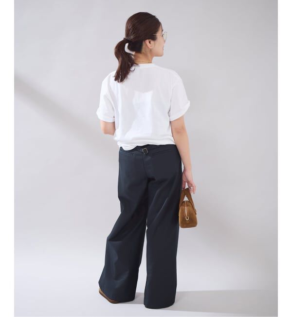 JOURNAL STANDARD「【osedit】2tuck buckle back CHINOS」|チノ|