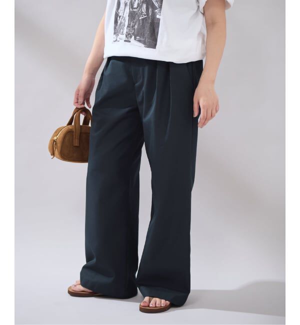 JOURNAL STANDARD「【osedit】2tuck buckle back CHINOS」|チノ|