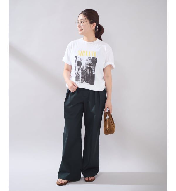 JOURNAL STANDARD「【osedit】2tuck buckle back CHINOS」|チノ|