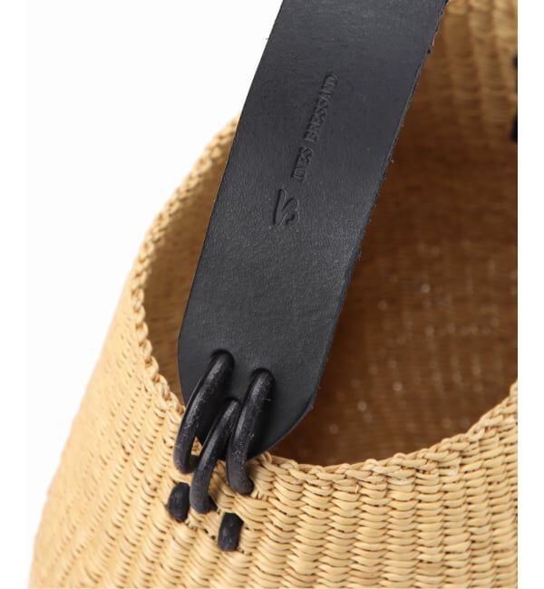 journal standard L'essage「【INES BRESSAND】POT FROISSE：かごバッグ」|かごバッグ|