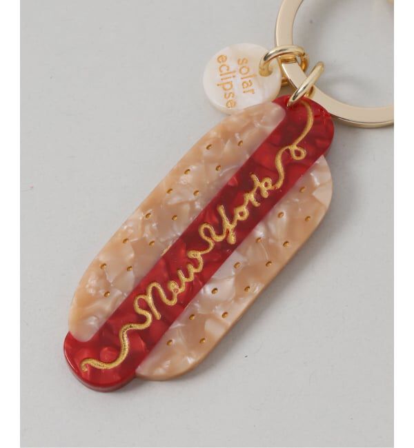 journal standard L'essage「《予約》Solar Eclipse/ソーラーエクリプス MINI NEW YORK HOTDOG CHARM チャーム」|キーケース|