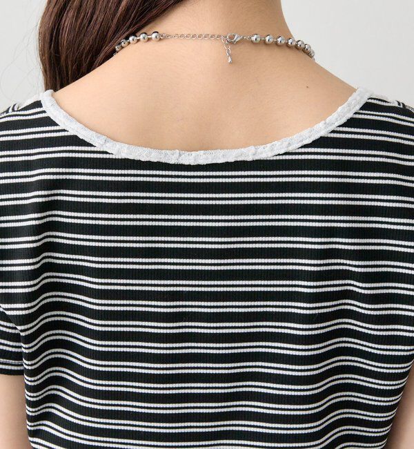  「スクエアネックヘンリーTシャツ」|Tシャツ・カットソー|
