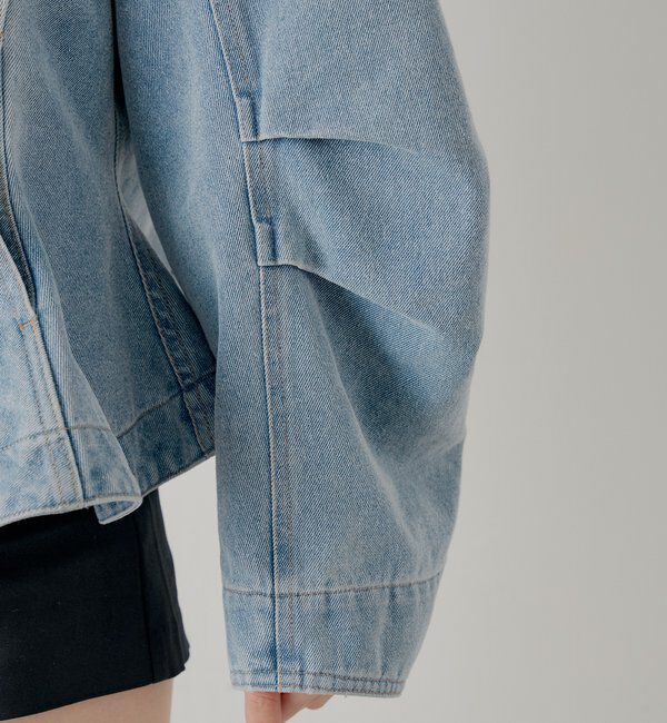  「【SALON by Chico】デニムペプラムジャケット」|その他|
