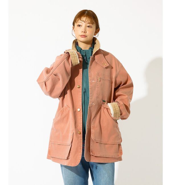 ABAHOUSE「自社限定【L.L.Bean/エルエルビーン】Prospect Harbor Fi」|ブルゾン・スタジャン|ピンク