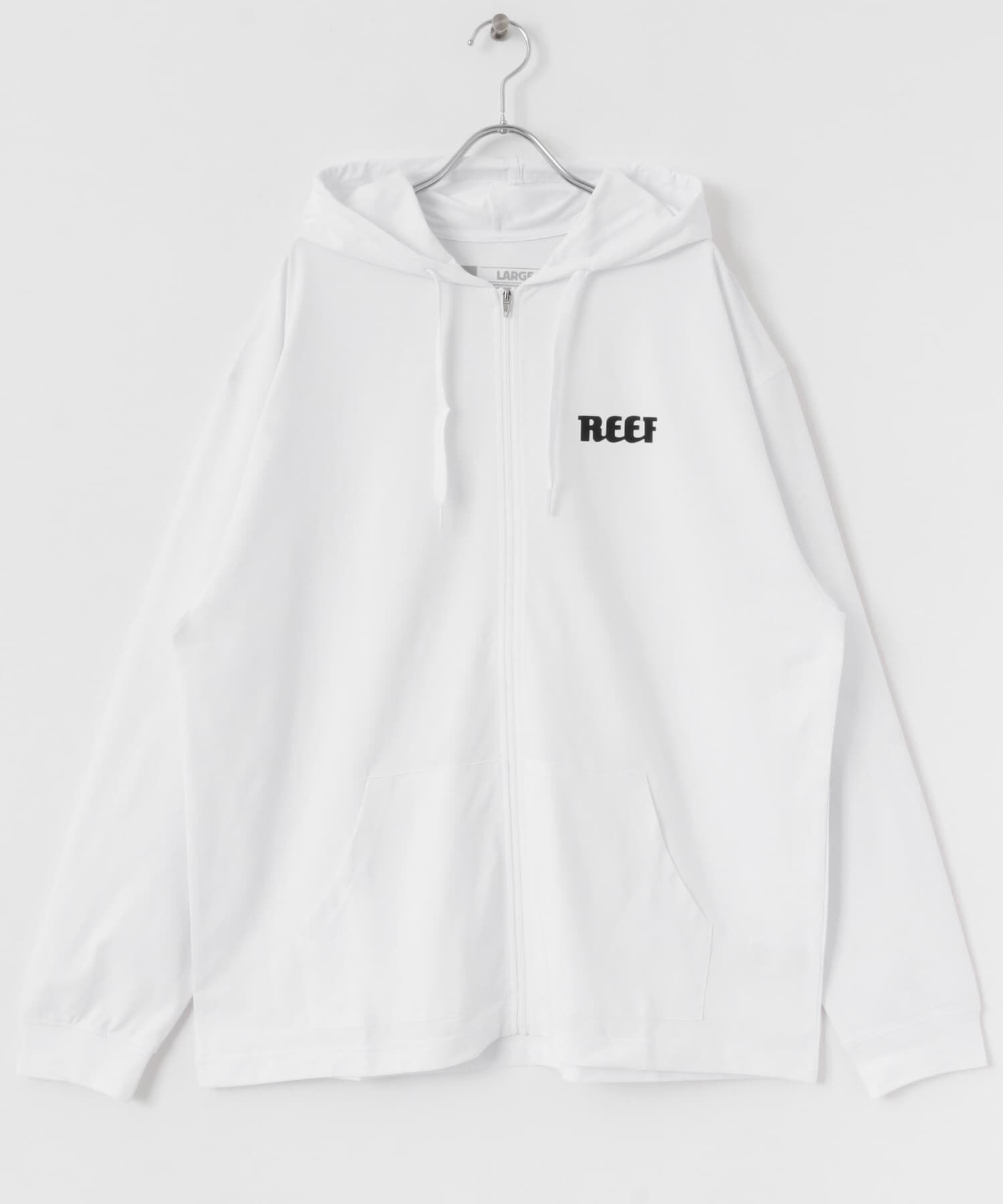 Sonny Label 「『吸収速乾/UVカット機能』REEF　ヘリテイジロゴラッシュフロントジップ」|パーカー|