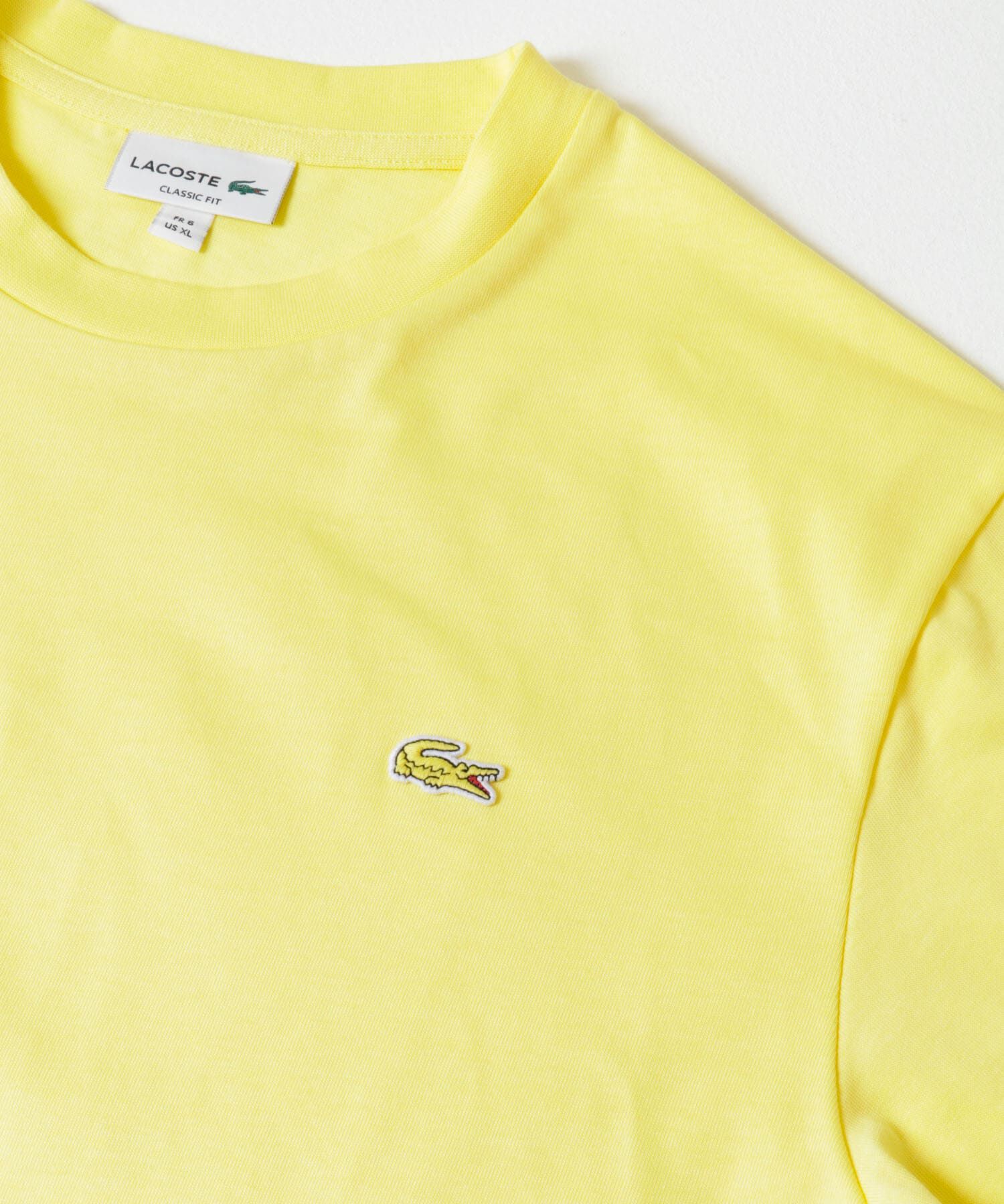 URBAN RESEARCH「LACOSTE　アウトラインクロッククルーネックTシャツ」|Tシャツ・カットソー|