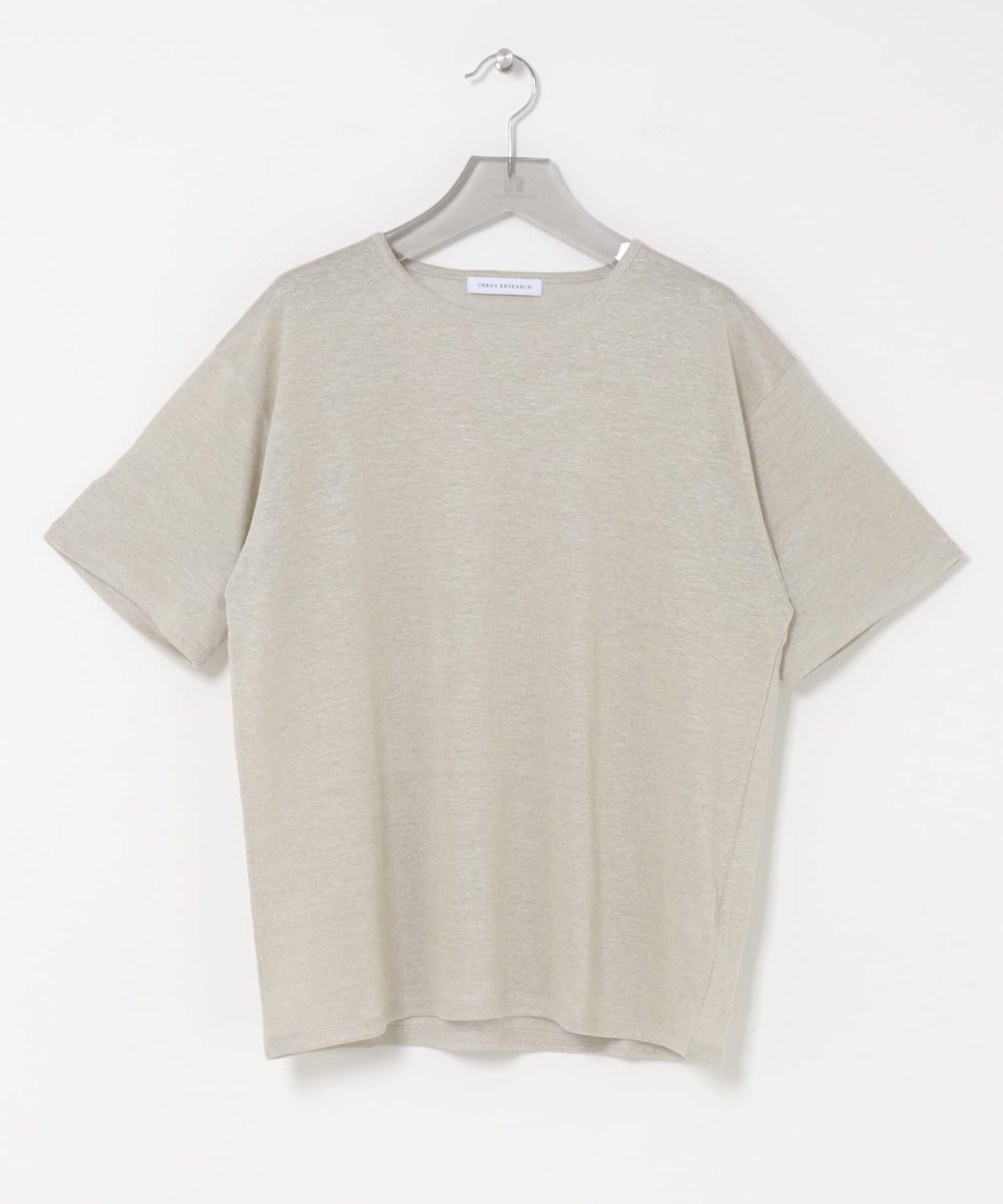 URBAN RESEARCH「LINEN NARROW TRIM T-SHIRTS」|Tシャツ・カットソー|