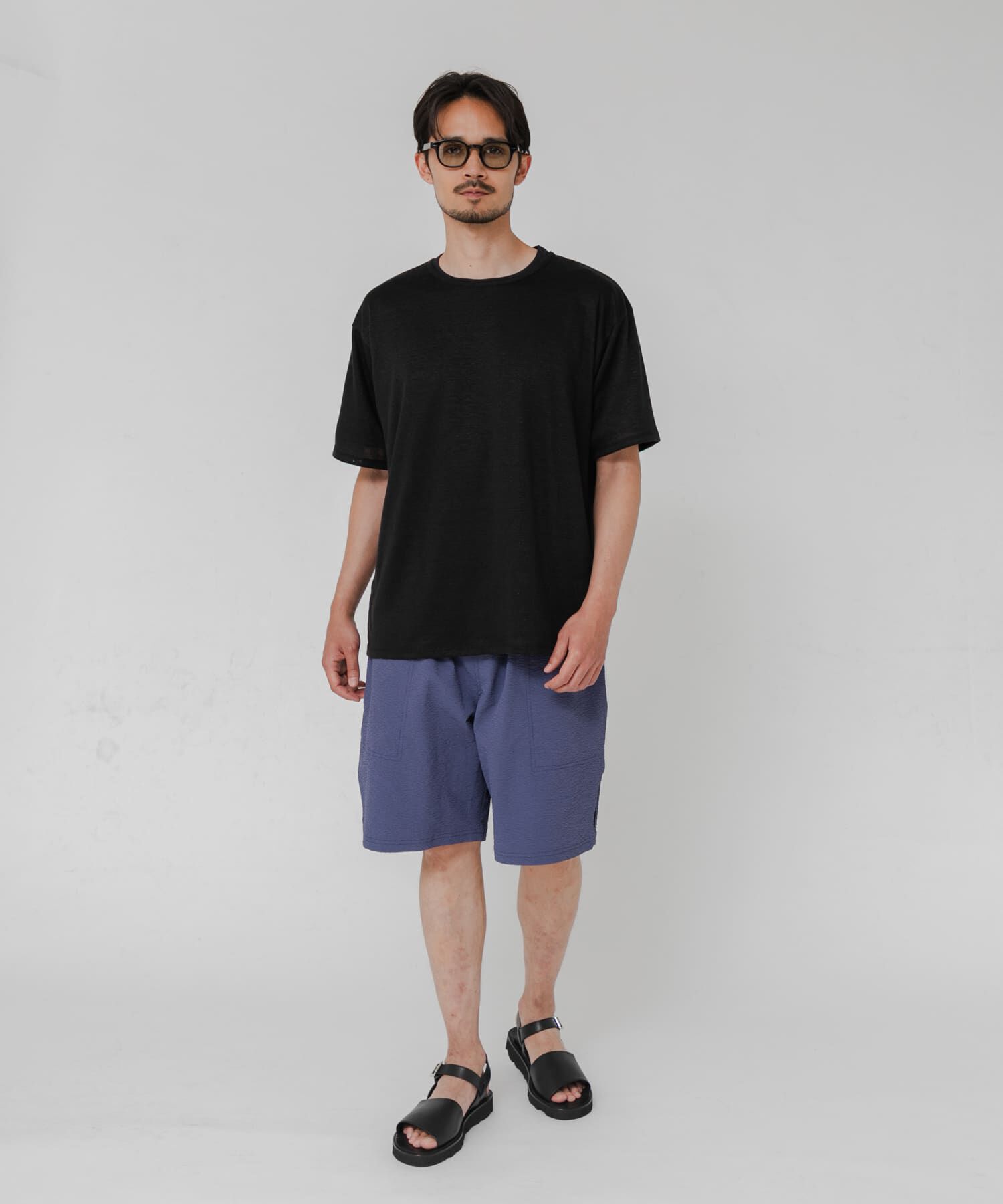 URBAN RESEARCH「LINEN NARROW TRIM T-SHIRTS」|Tシャツ・カットソー|