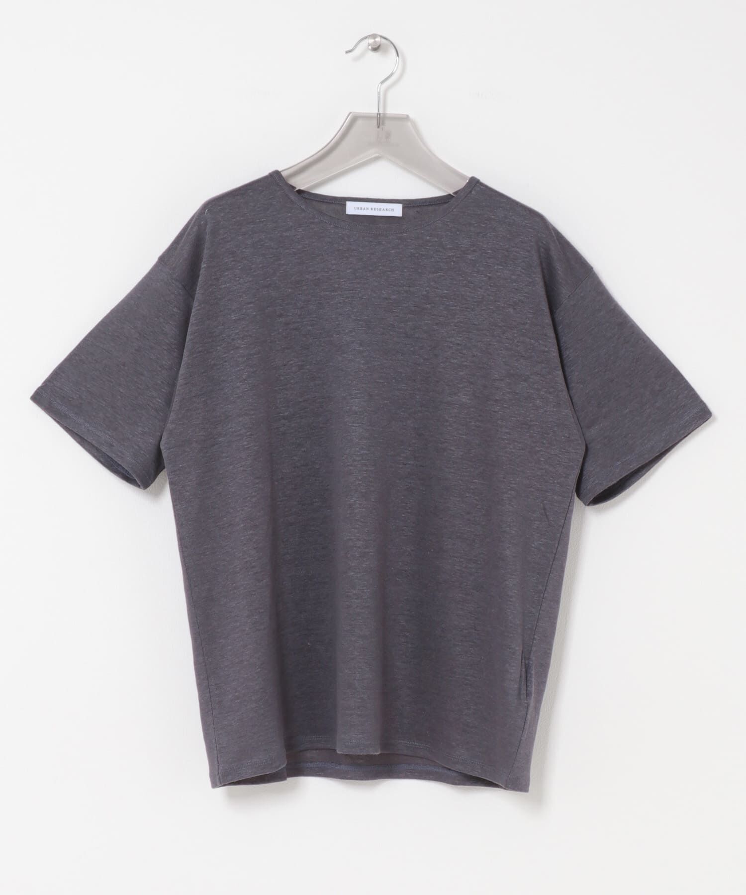 URBAN RESEARCH「LINEN NARROW TRIM T-SHIRTS」|Tシャツ・カットソー|