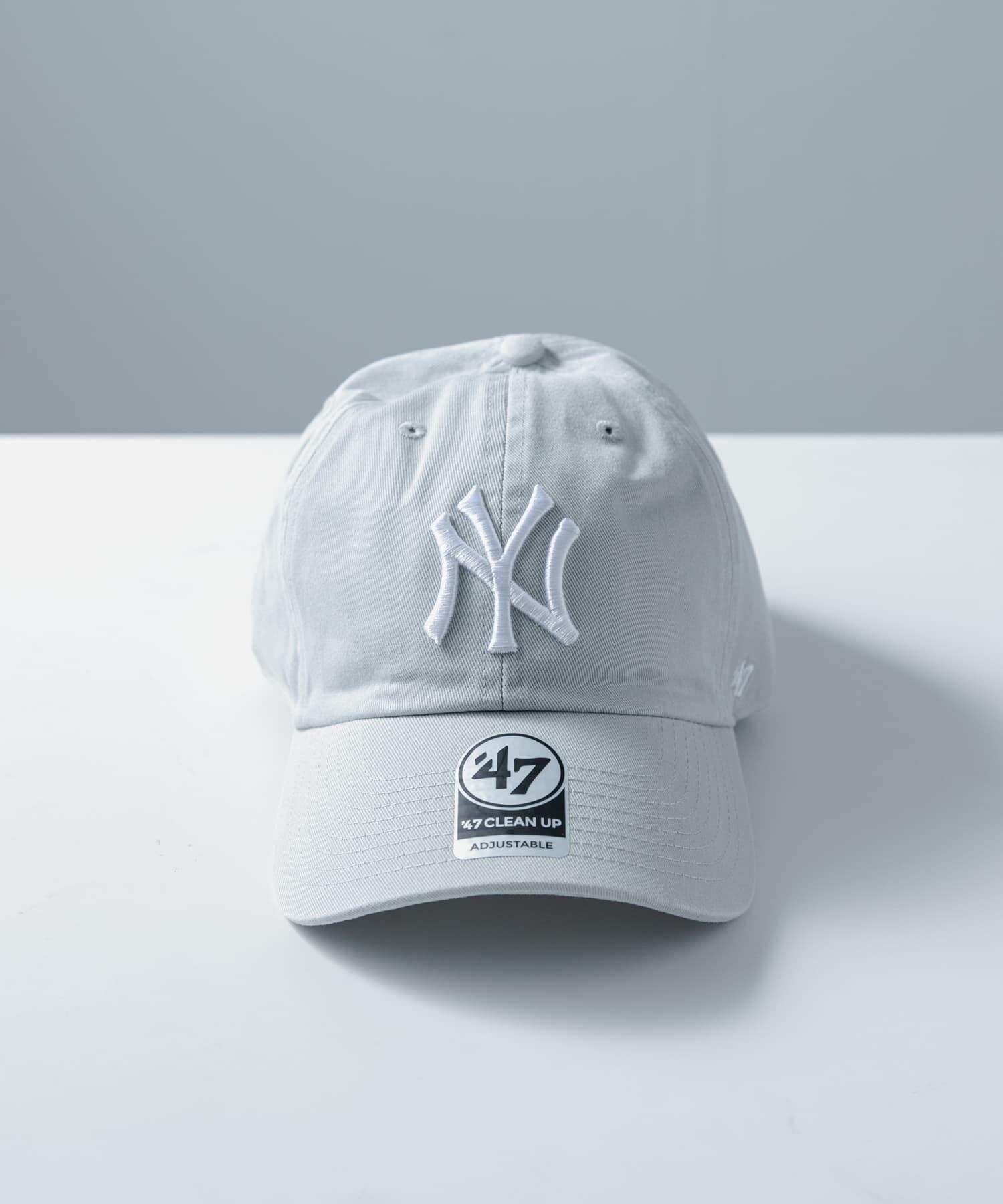 SENSE OF PLACE by URBAN RESEARCH「『WEB/一部店舗限定』FORTY SEVEN　47 CLEAN UP YANKEES」|キャップ・キャスケット|ライトグレー