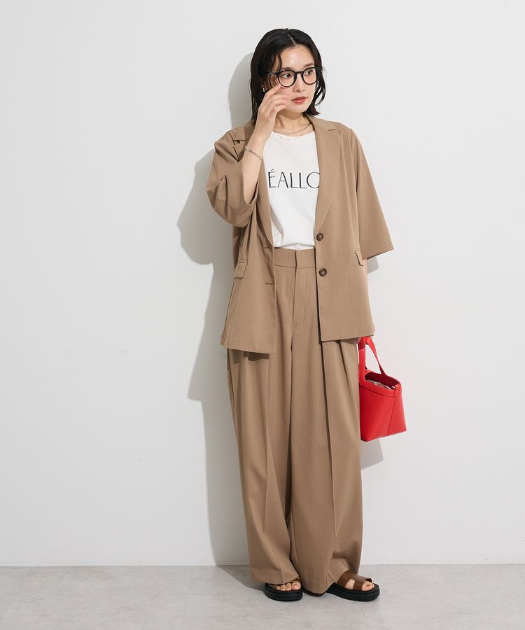 Green Parks「タックワイドパンツ」|その他|