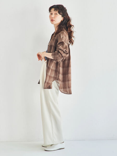 Samansa Mos2「ツータックワイドパンツ」|その他|