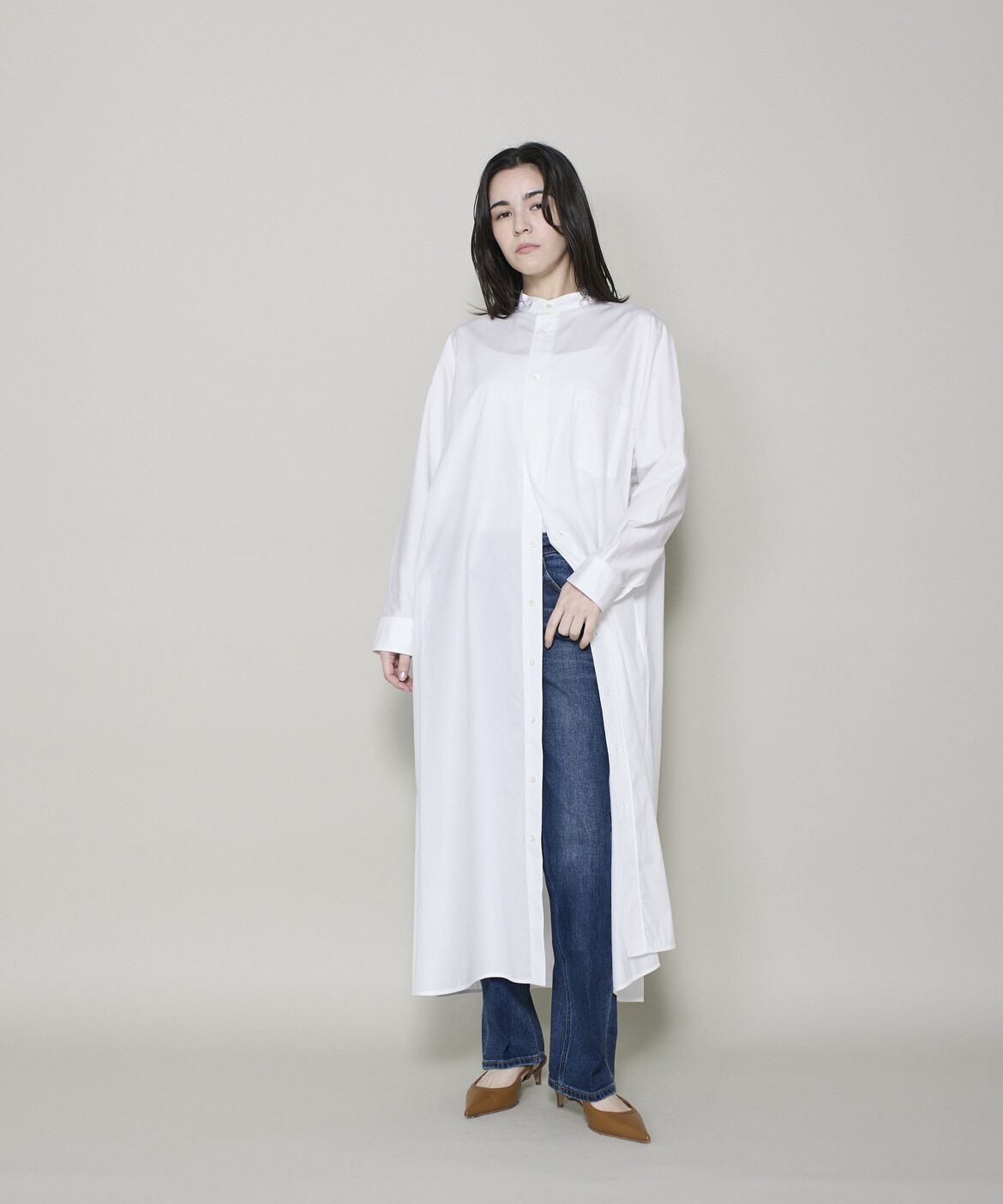 INED「TICCA テントシャツワンピース TBEA-105」|その他|