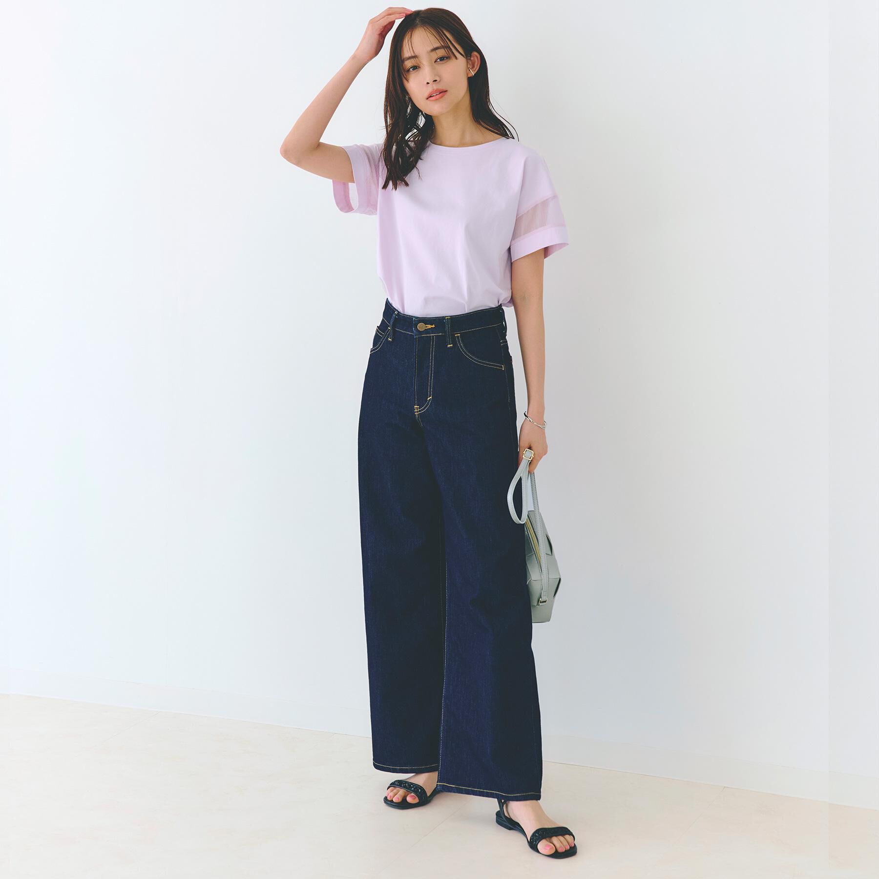 grove「【UVカット・接触冷感】シアードッキングTシャツ」|Tシャツ・カットソー|
