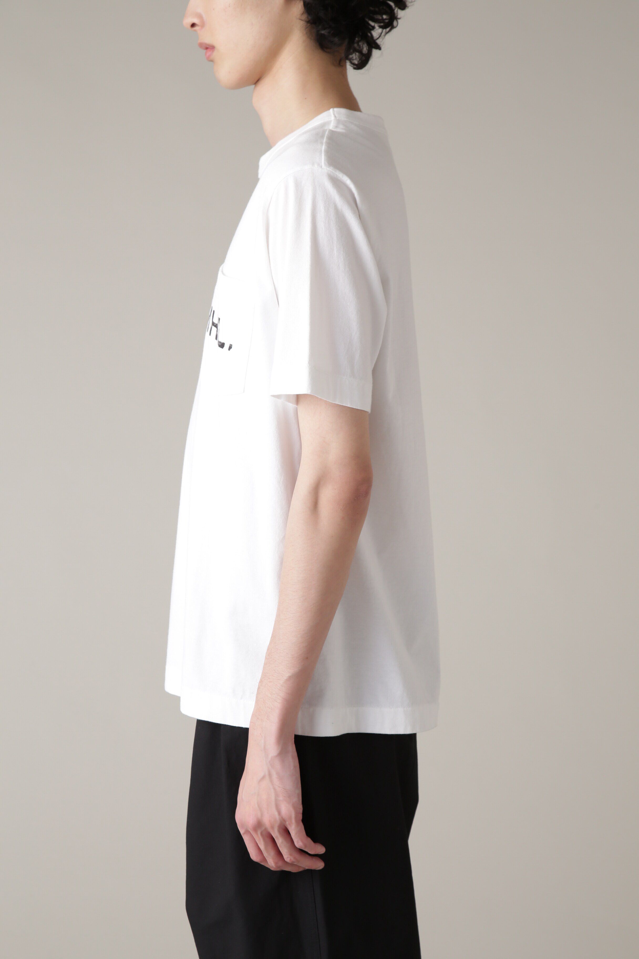 MHL.「PRINTED COTTON JERSEY TOP」|Tシャツ・カットソー|