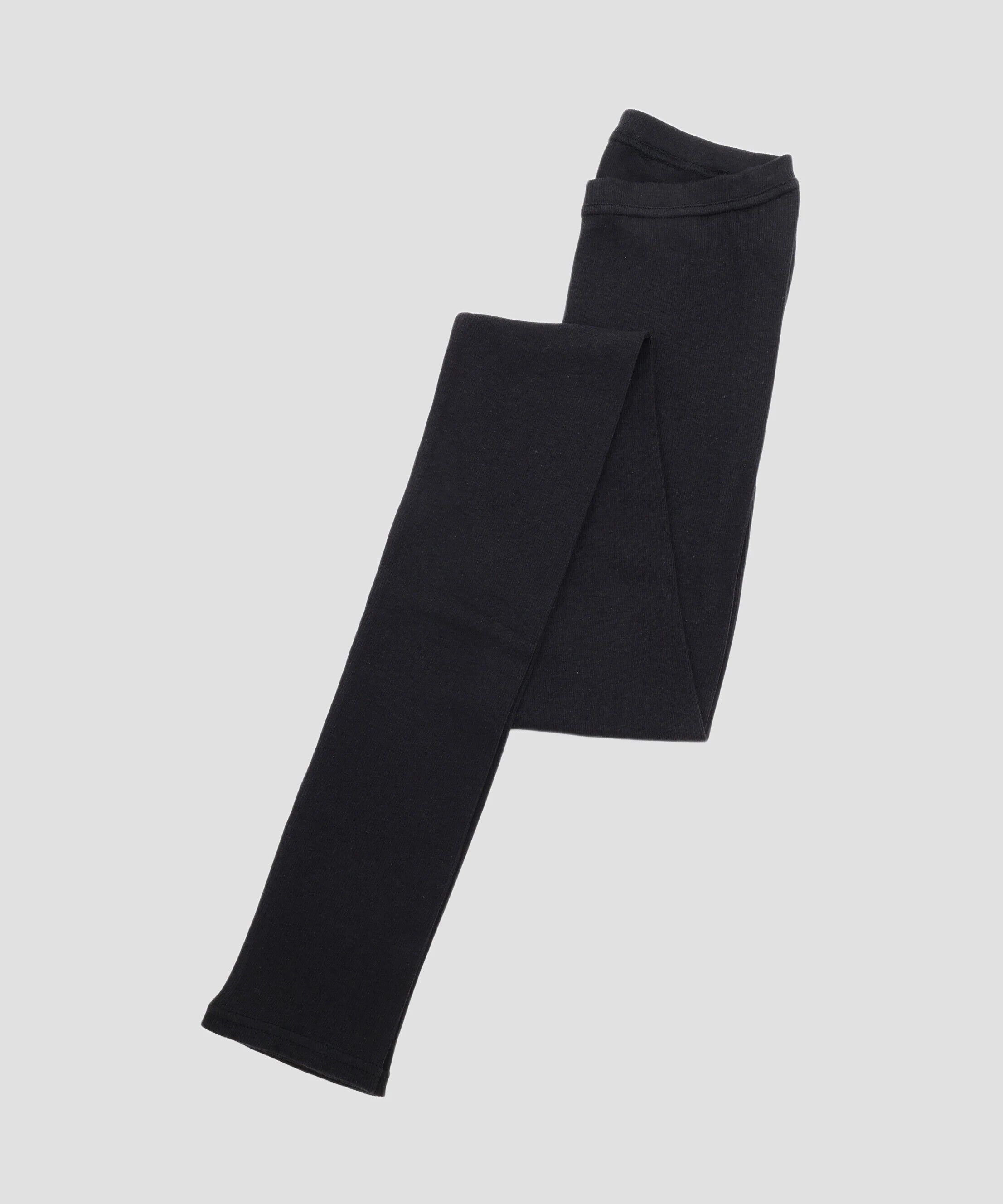 MARGARET HOWELL HOUSEHOLDGOODS「COTTON SILK RIB」|ソックス|BLACK