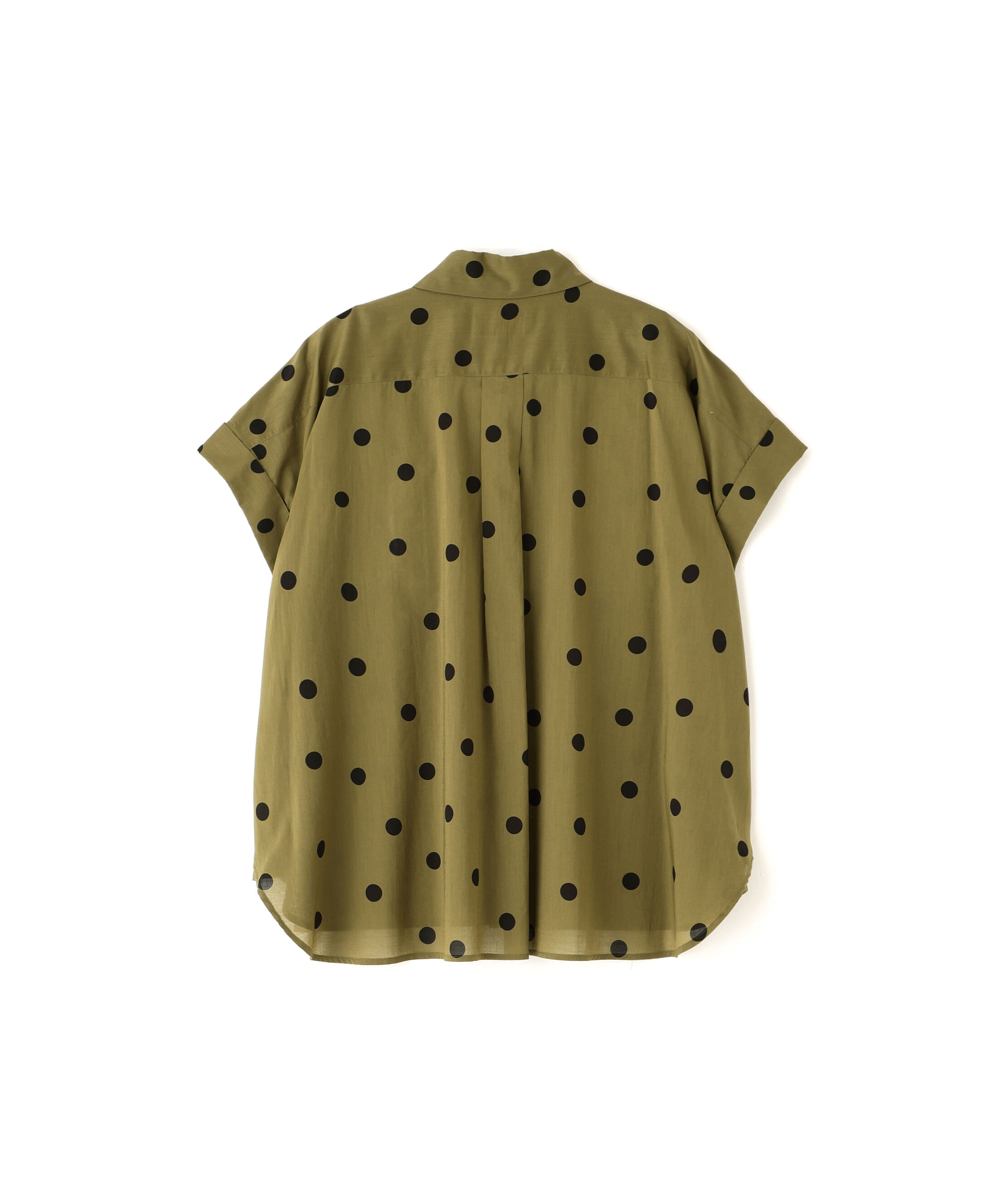  「POLKA DOT COTTON POPLIN SHIRT」|シャツ・ブラウス|