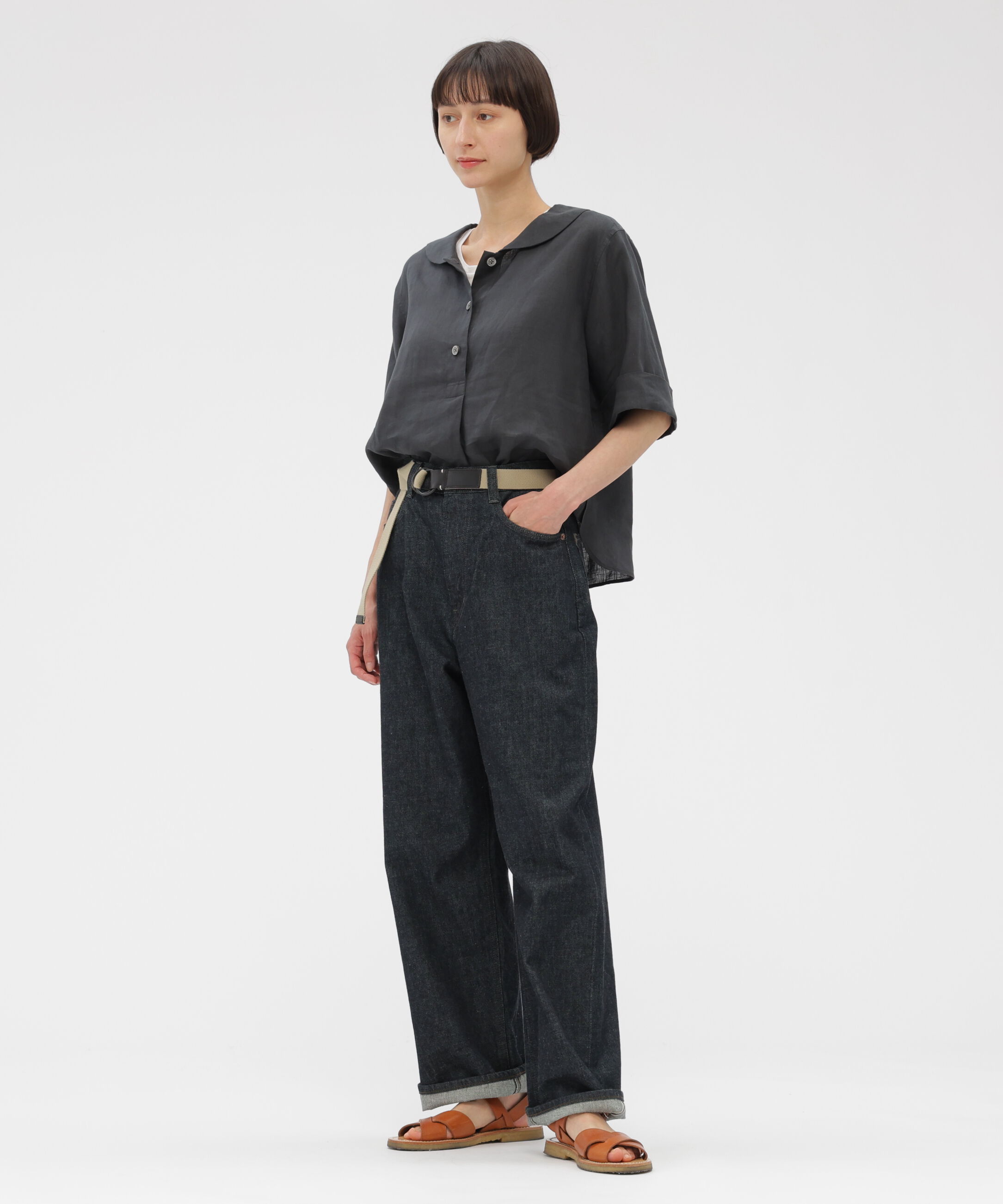  「LINEN VOILE SHIRT」|シャツ・ブラウス|
