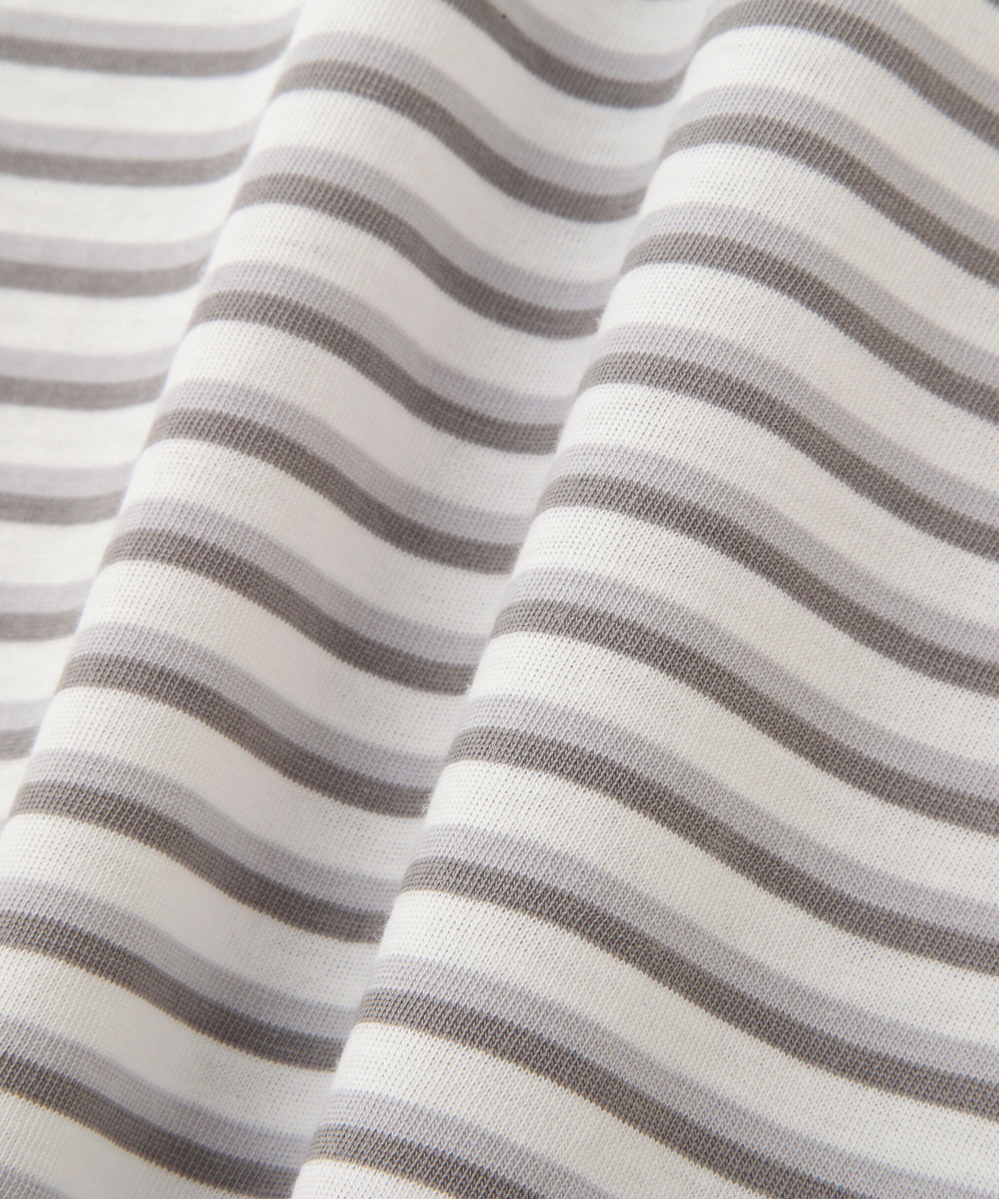 MARGARET HOWELL「COTTON LINEN STRIPE TOP」|Tシャツ・カットソー|