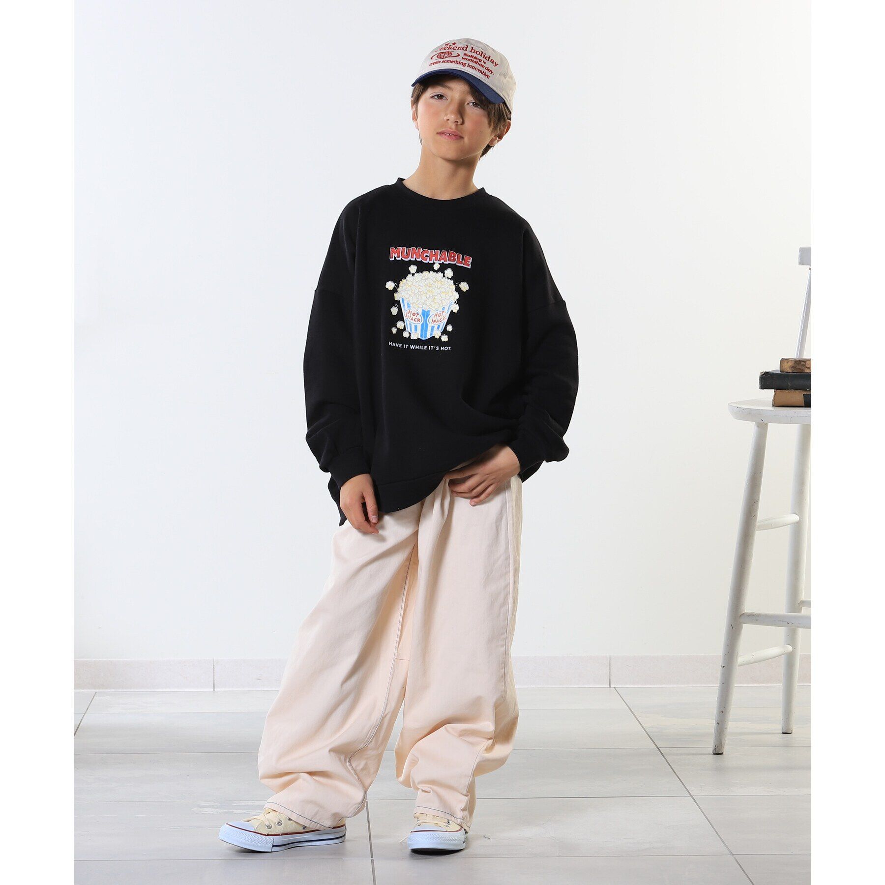 SHOO･LA･RUE「シーズンレスで使える バイカラーツイルキャップ」|キャップ・キャスケット|