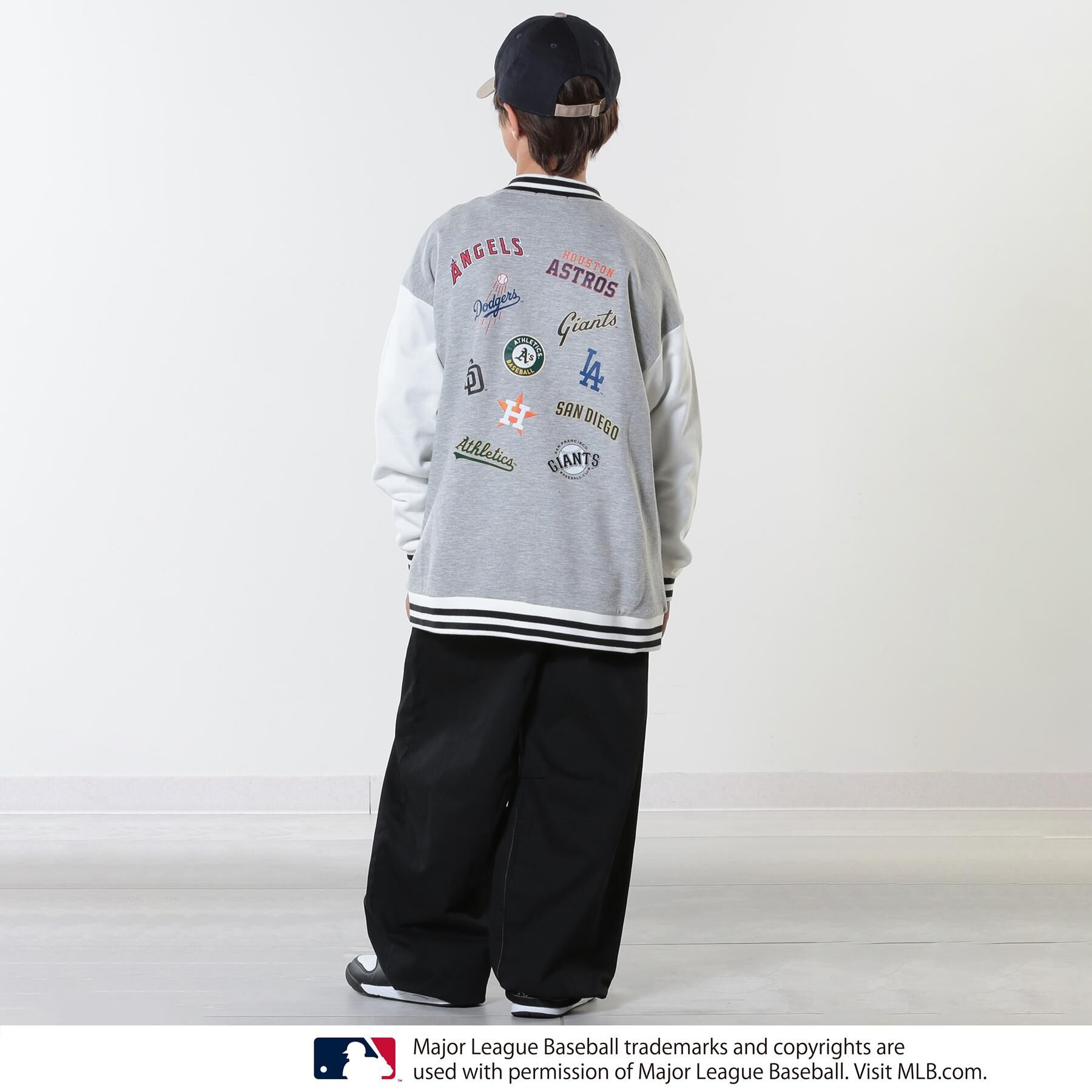 SHOO･LA･RUE「【MLB】裏毛スタジャン」|ブルゾン・スタジャン|